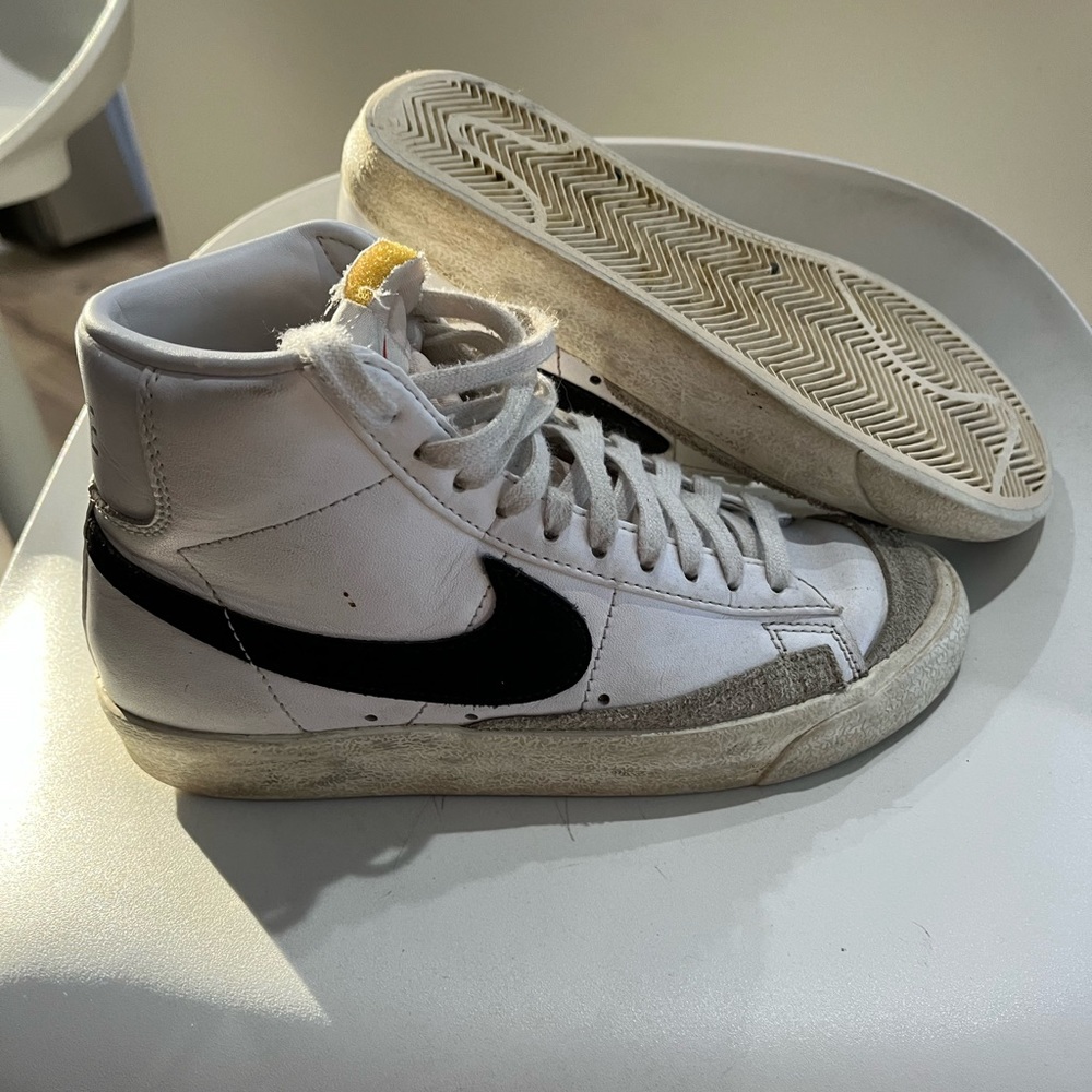 Nike Blazers high tops.